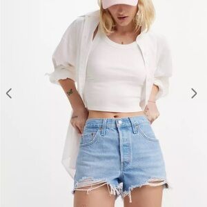 Levi’s 501 High Rise shorts